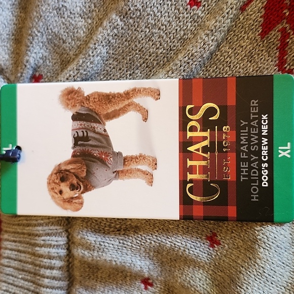 Dog Crew Neck Xmas Sweater - NWT - Picture 9 of 12